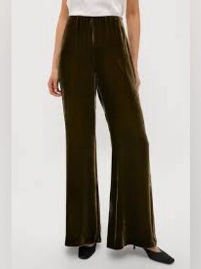 NWT Tuckernuck olive velvet deja pant